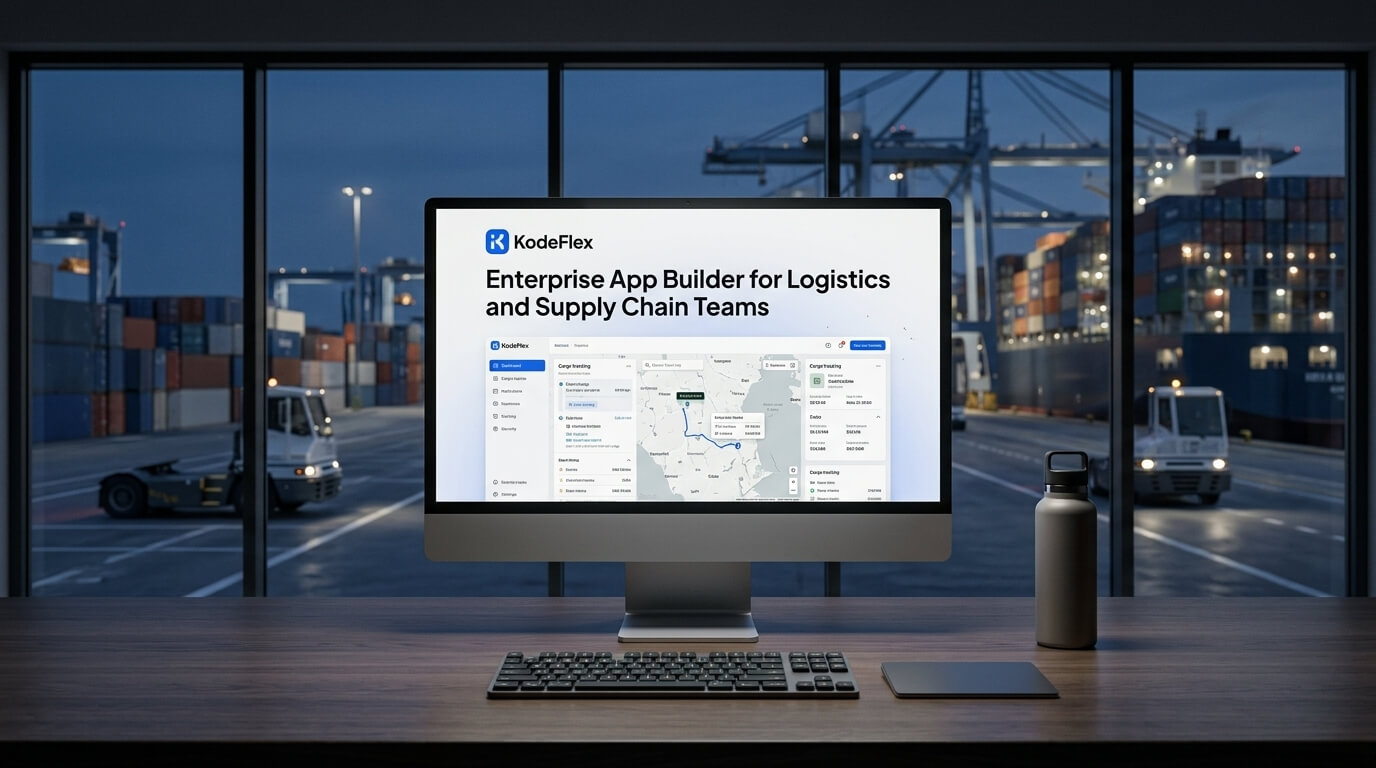 Enterprise App Builder for Logistics and Supply Chain Teams